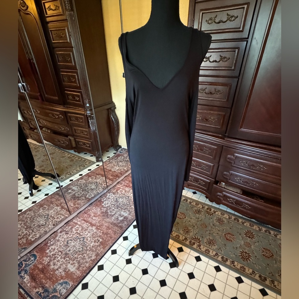 Cold shoulder dress